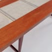 Rare vintage Danish teak mosaic coffee table from the 60s, - Image 2