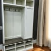 Fort Myers Entryway Shoe Cabinet | 3-Section Hall Tree with Storage | Mudroom Bench | Custom Shoe Organizer Furniture - Image 2