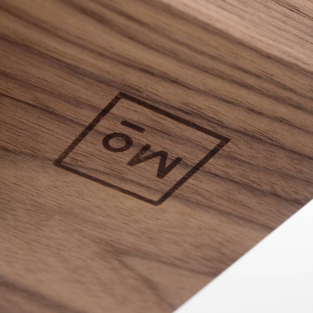 KUUB – Wooden desk, mid century modern, walnut desk with three drawers - Image 10