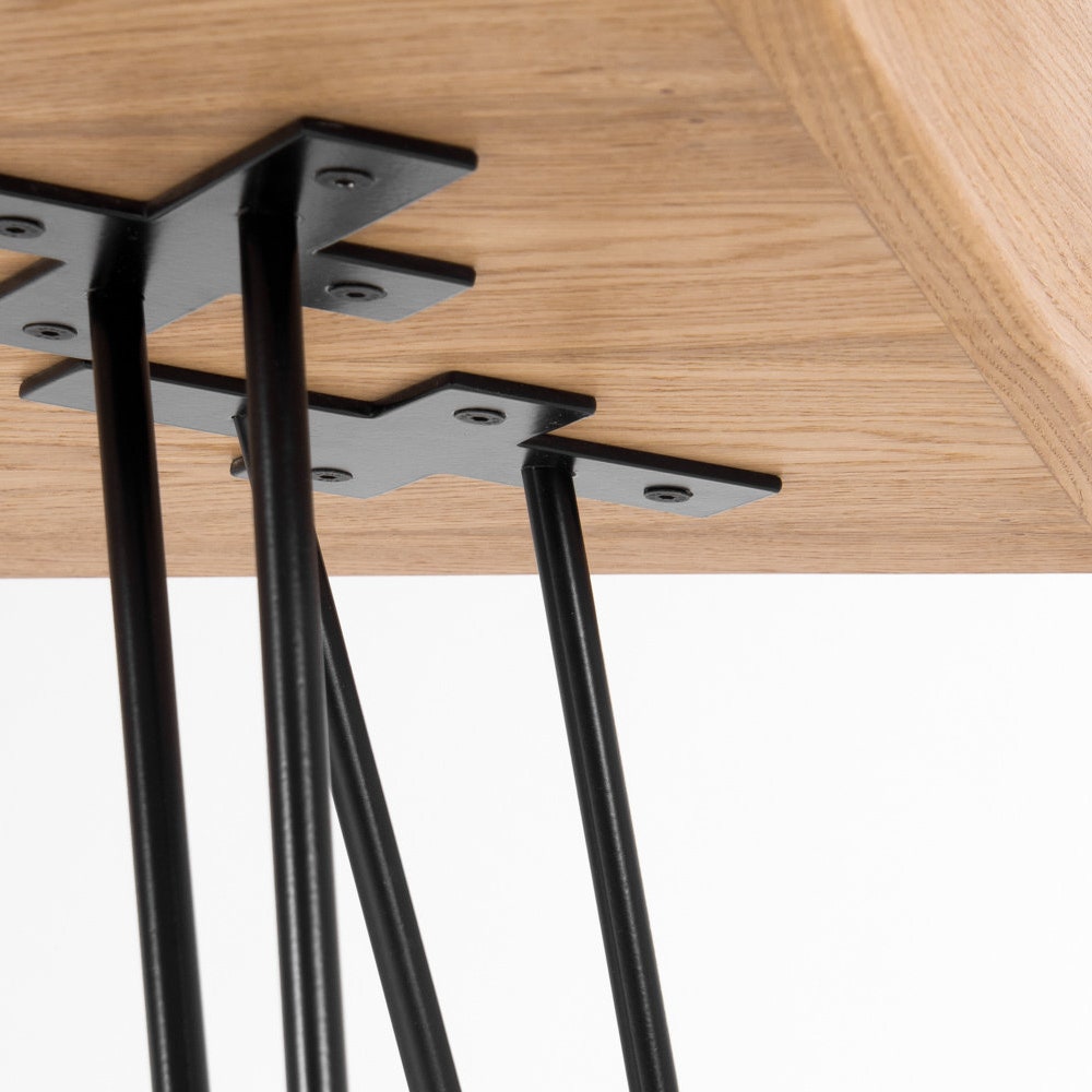 HEIM – Wood desk, computer desk, writing desk, industrial desk, simple desk, minimalist desk, custom desk, mid century modern, - Image 7