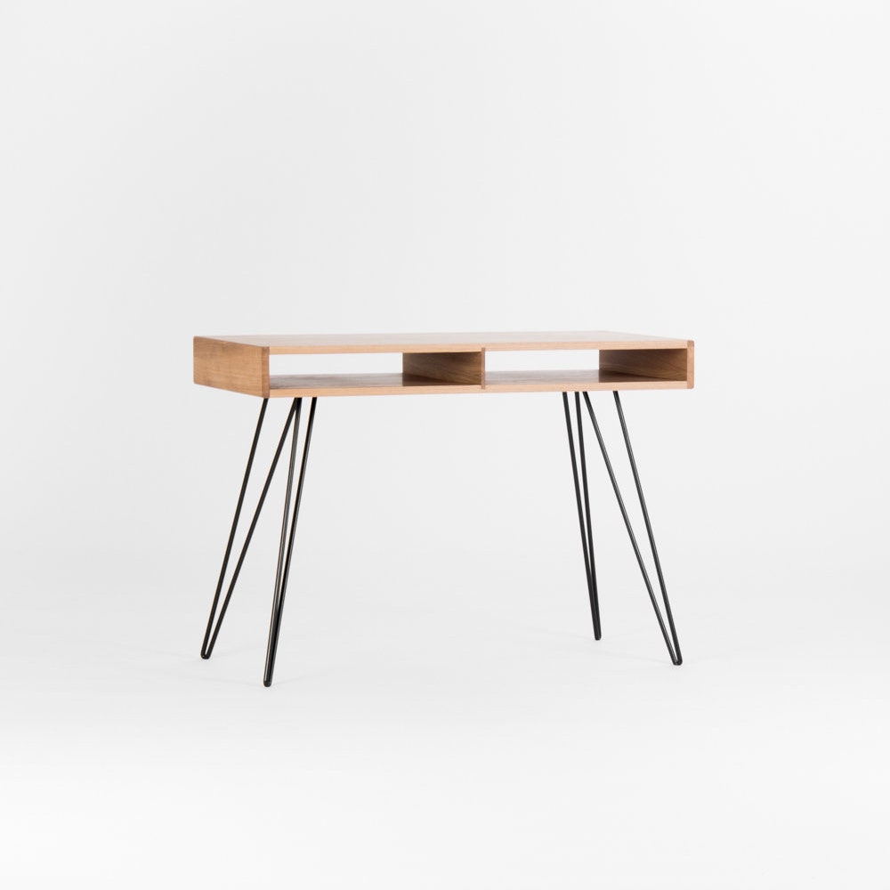 HEIM – Wood desk, computer desk, writing desk, industrial desk, simple desk, minimalist desk, custom desk, mid century modern, - Image 6