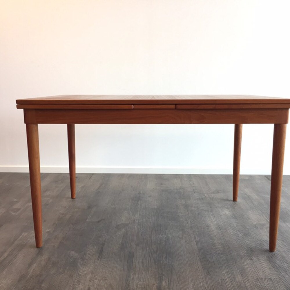 Rare 60s Niels O. Møller J.L. Møller Luxury Teak Dining Table Mid Century Modern Danish Design Table dining table 70s table - Image 3