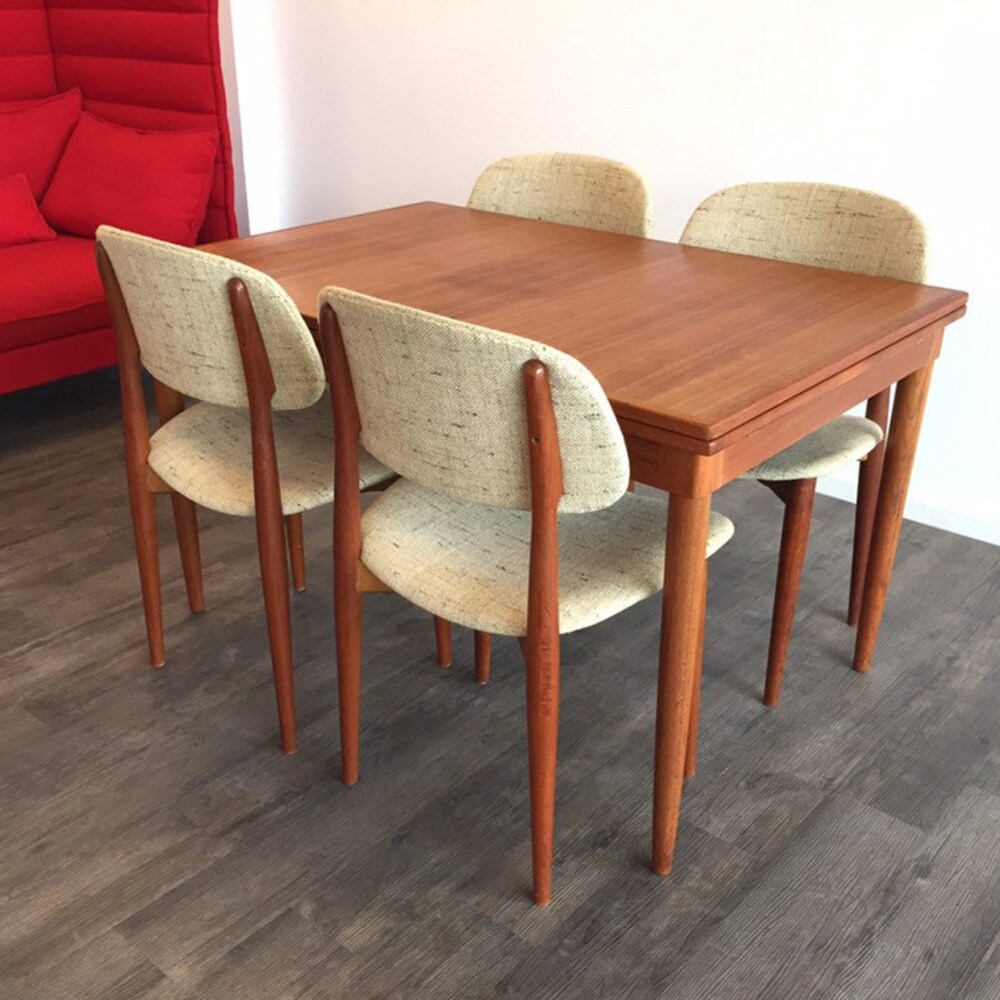 Rare 60s Niels O. Møller J.L. Møller Luxury Teak Dining Table Mid Century Modern Danish Design Table dining table 70s table - Image 8