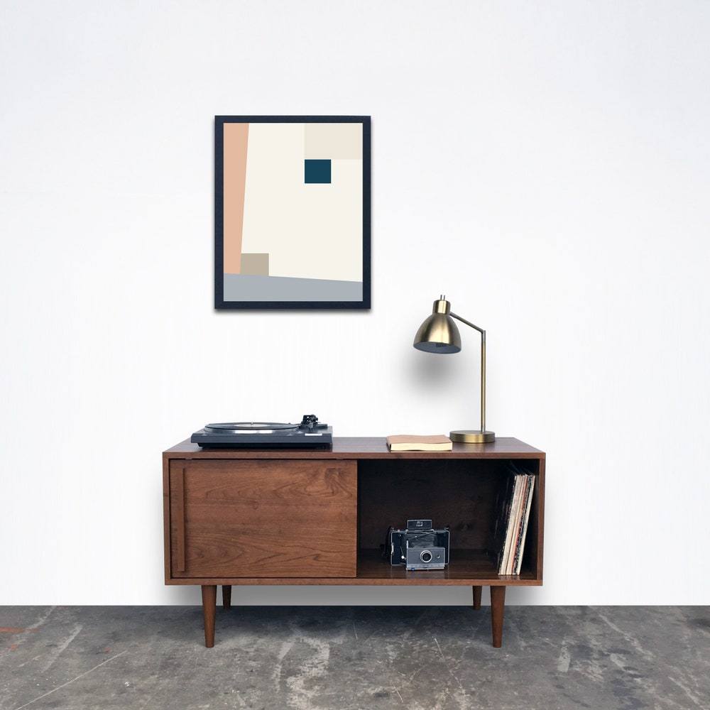 Whitewater Media Console - Solid Cherry - Teak Finish - 45" - In Stock!!! - Image 6