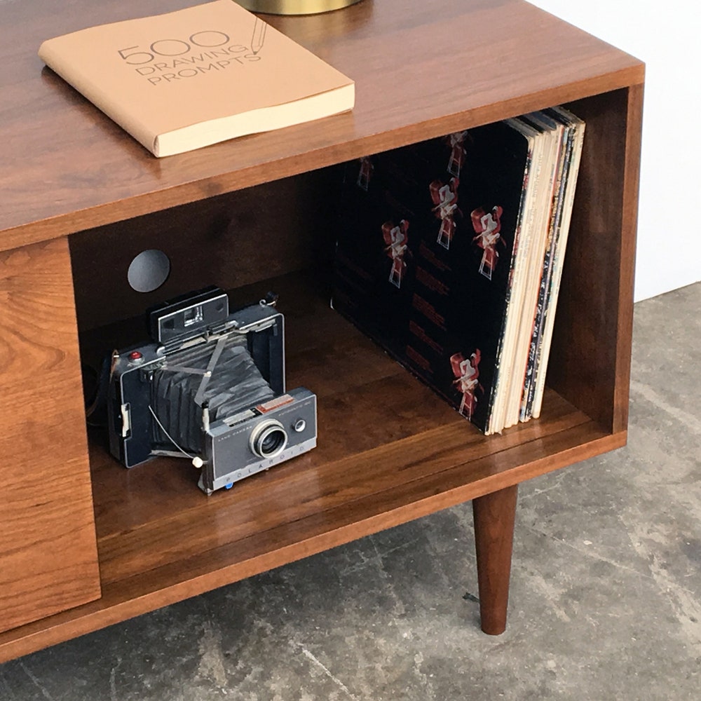 Whitewater Media Console - Solid Cherry - Teak Finish - 45" - In Stock!!! - Image 7