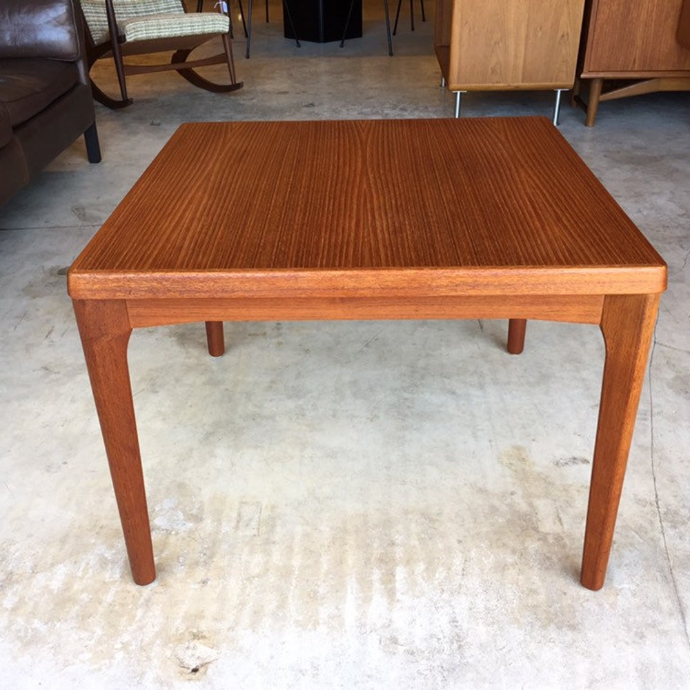 Rare! 60s oak coffee table Henning Kjaernulf vejle støle Mid Century Design Coffee Table Side Table Vintage Coffee Table - Image 7