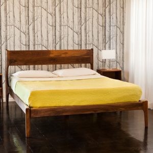 il_1000x1000.331585342.jpg Classic Modern Bed with Night Stands (Mid Century Danish Modern Style)