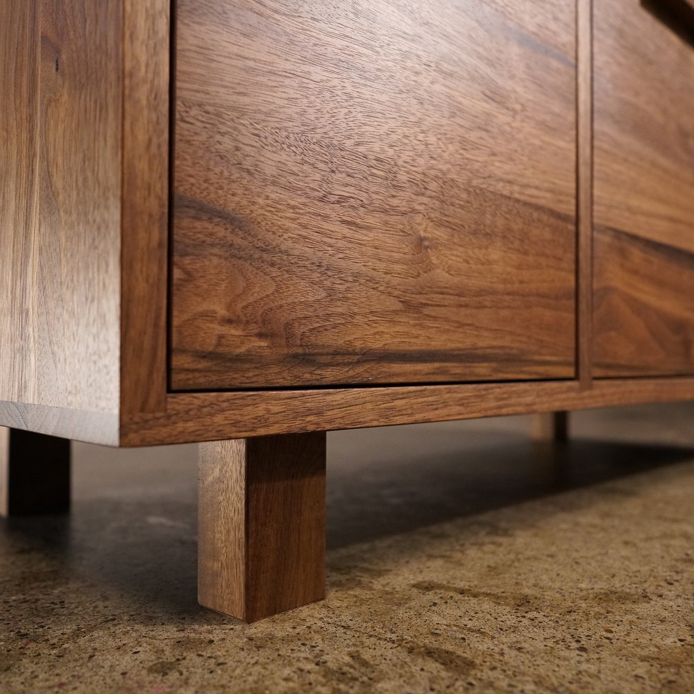 Clarkson Drawer Bench, 40"W, Modern Bench, Foyer Bench Storage, Mid Century Inspired, PNW Made (Shown in Walnut) - Image 7