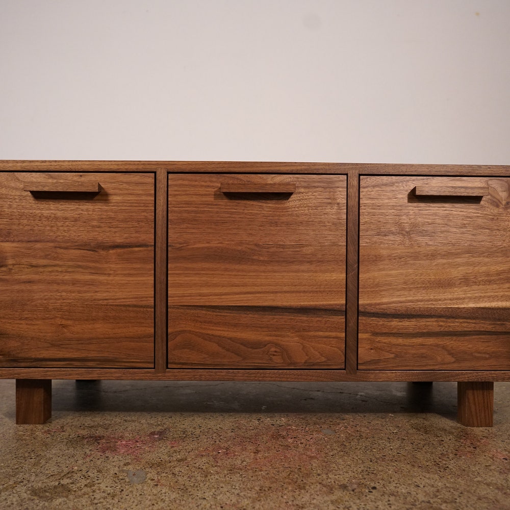 Clarkson Drawer Bench, 40"W, Modern Bench, Foyer Bench Storage, Mid Century Inspired, PNW Made (Shown in Walnut) - Image 3