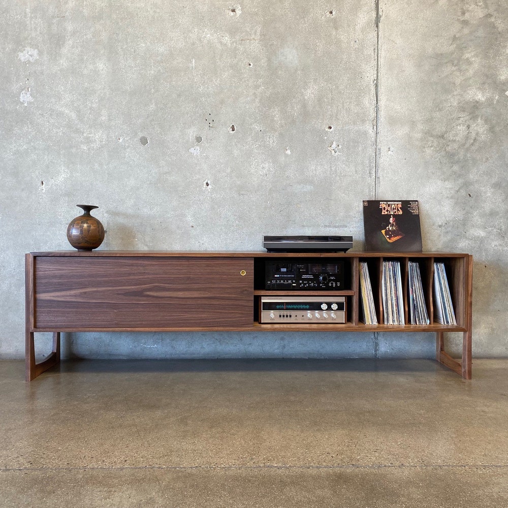 The Saba Vinyl Storage Credenza - Image 3