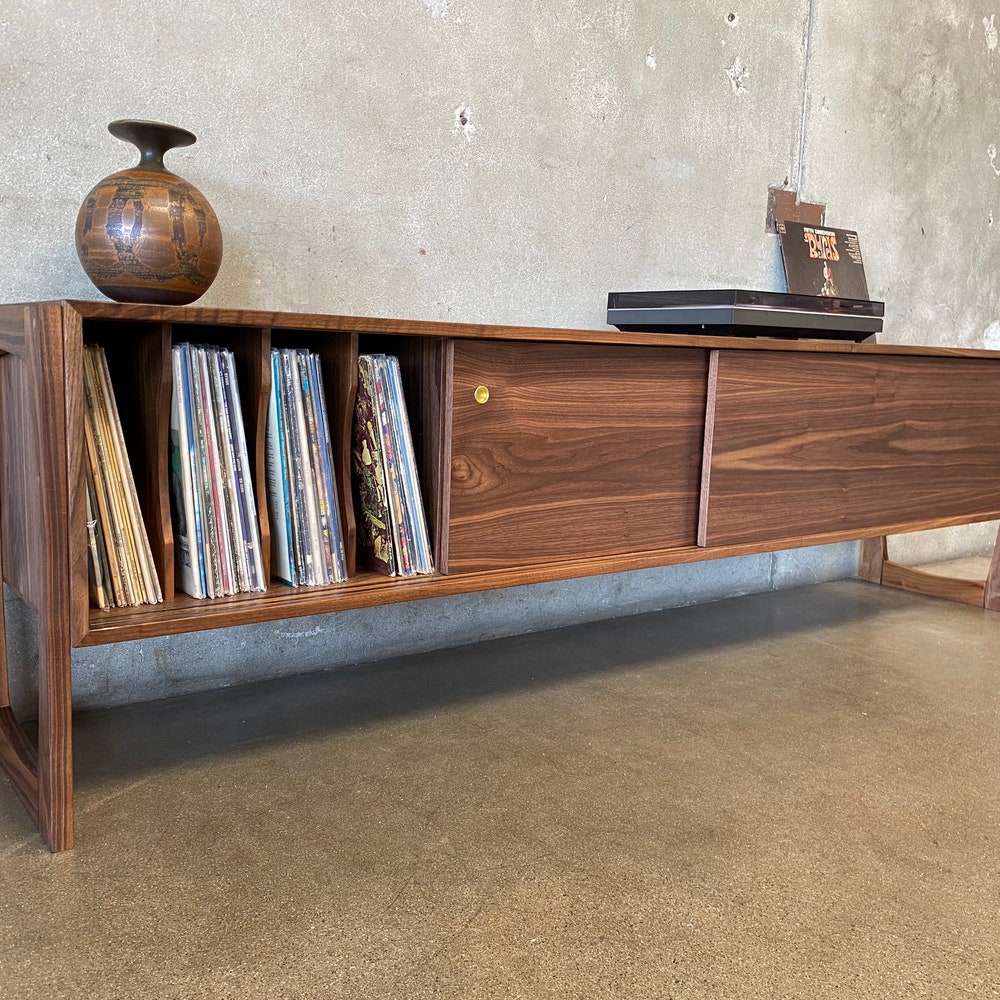 The Saba Vinyl Storage Credenza - Image 5