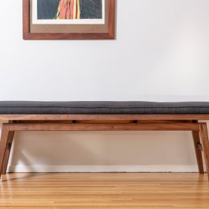 The Jana Entry Bench- Upholstered Version