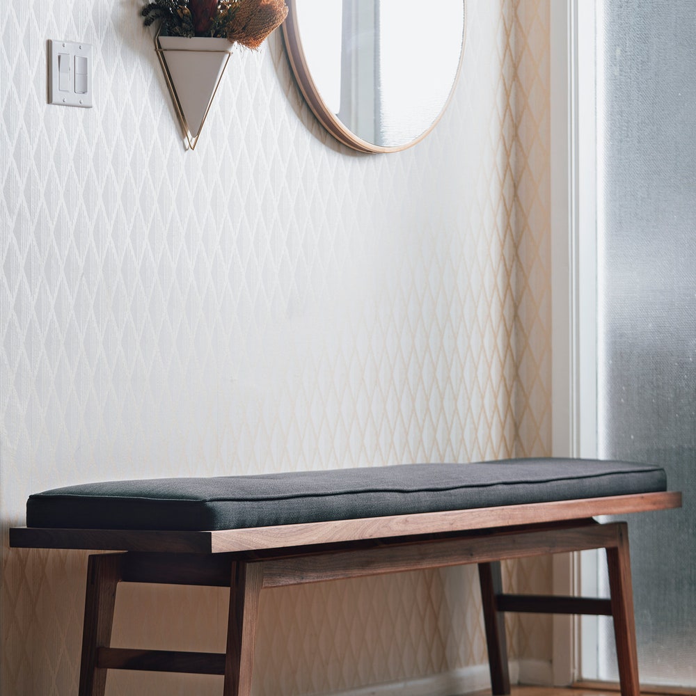 The Jana Entry Bench- Upholstered Version - Image 2