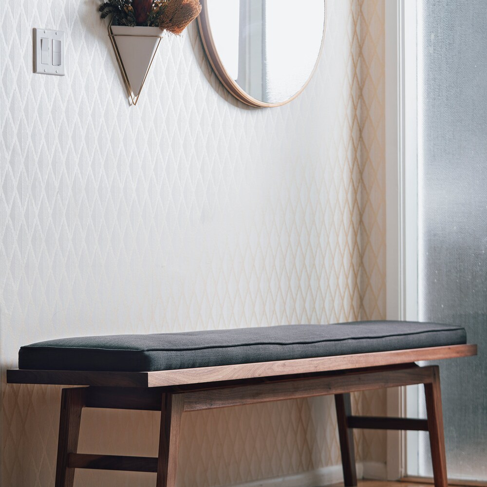 The Jana Entry Bench- Upholstered Version - Image 2