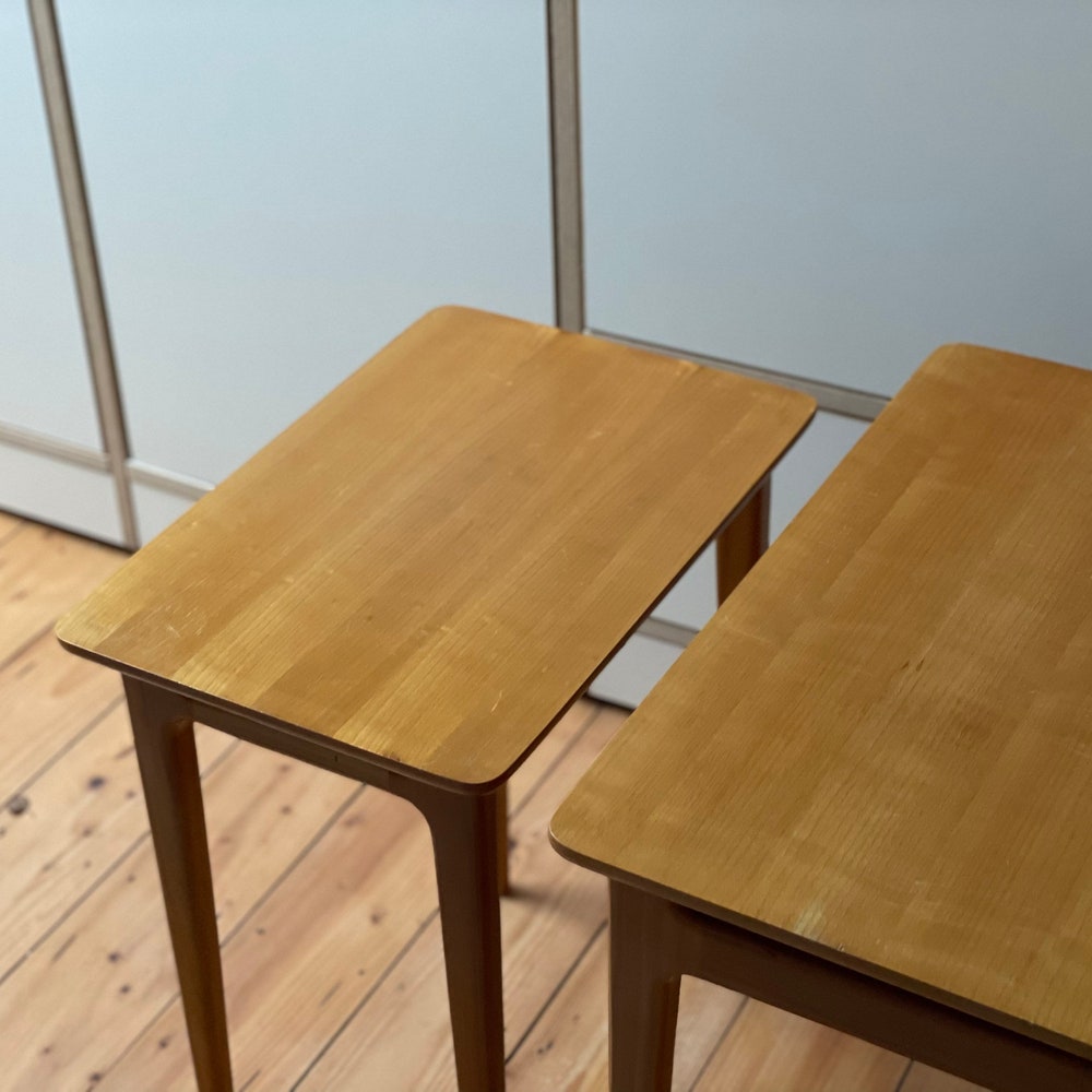 Rare! 60s 70s Lotos 60s Nesting tables Mid Century modern design Table Tables Set tables - Image 6