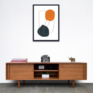 Kasse Credenza / Media Console - Solid Cherry - 75"- Sliding Doors - In Stock!