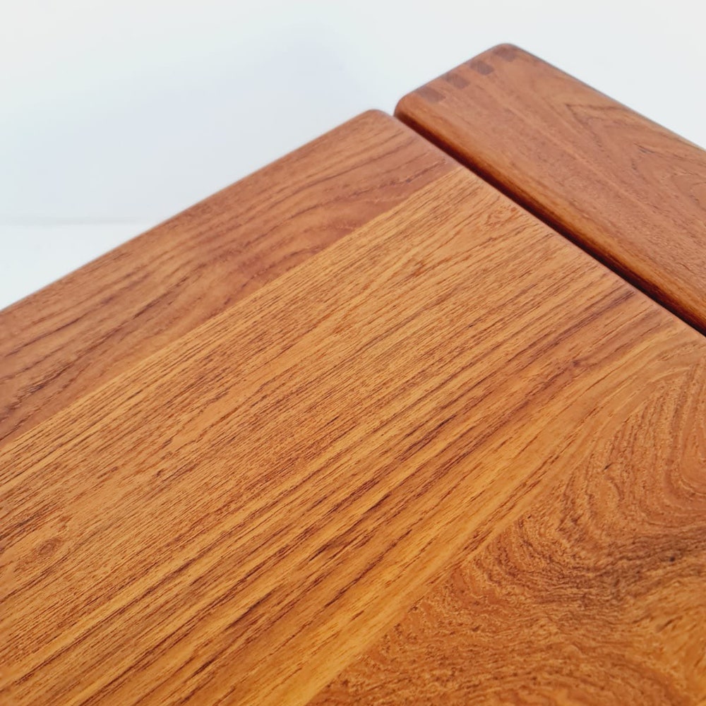 Rare Danish solid teak coffee table by EMC Møbler, 1960s - Image 7