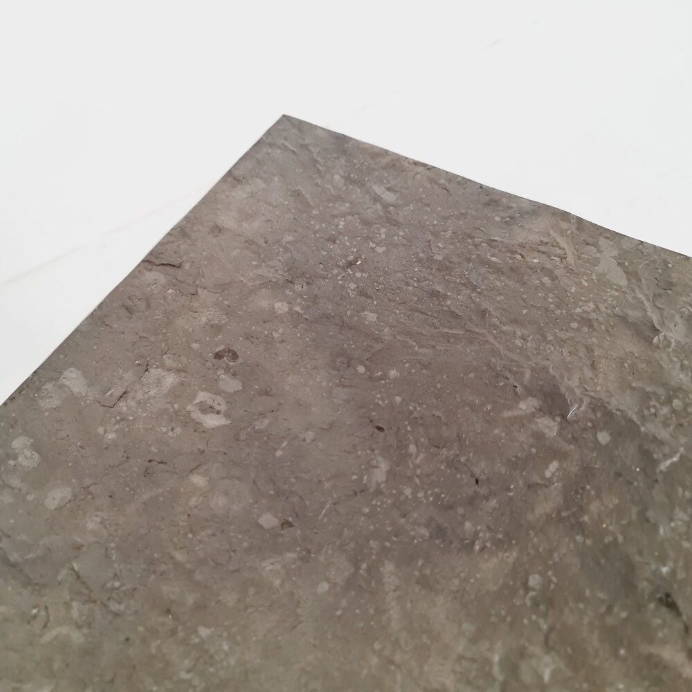 Danish solid oak and stone coffee table, 1960s - Image 6