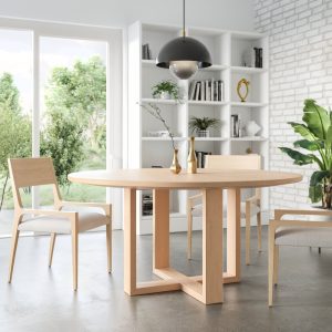 il_1000x1000.4832862980_jsfj-1.jpg The Coder Maple Dining Table, round dining table, circle table, solid wood table