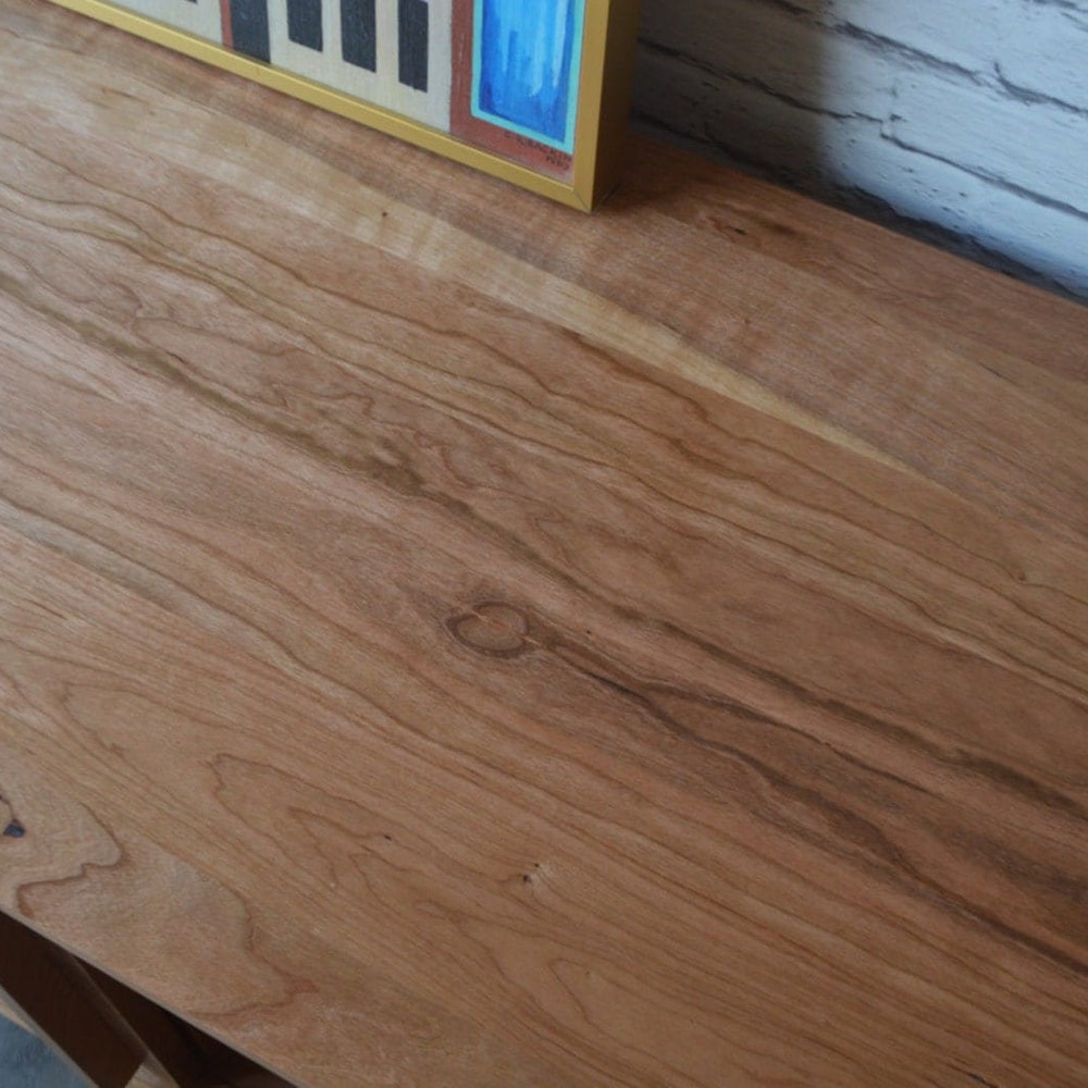 Kasse Media Console - 60" - Solid Cherry - 12" Legs - In Stock! - Image 8