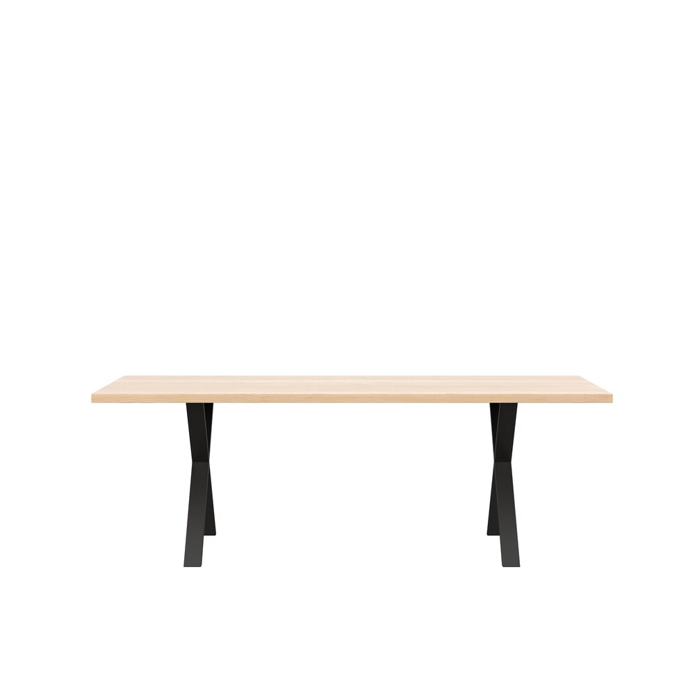 The Fox Maple Dining Table, Rustic Kitchen Table, Solid Wood, Wooden Dining Table, Mid Century, Farmhouse, Dine Table - Image 6