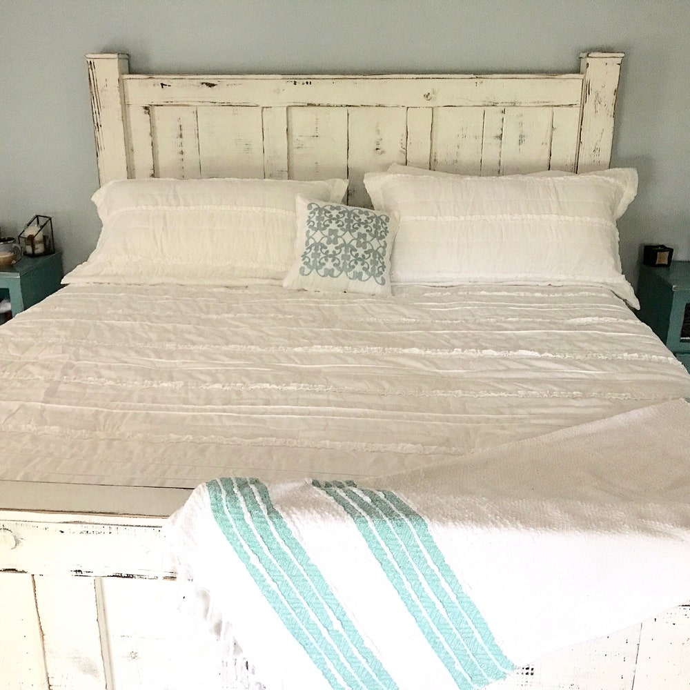 GRIFFIN wood bed frame and storage drawers king size queen size California king - Image 5