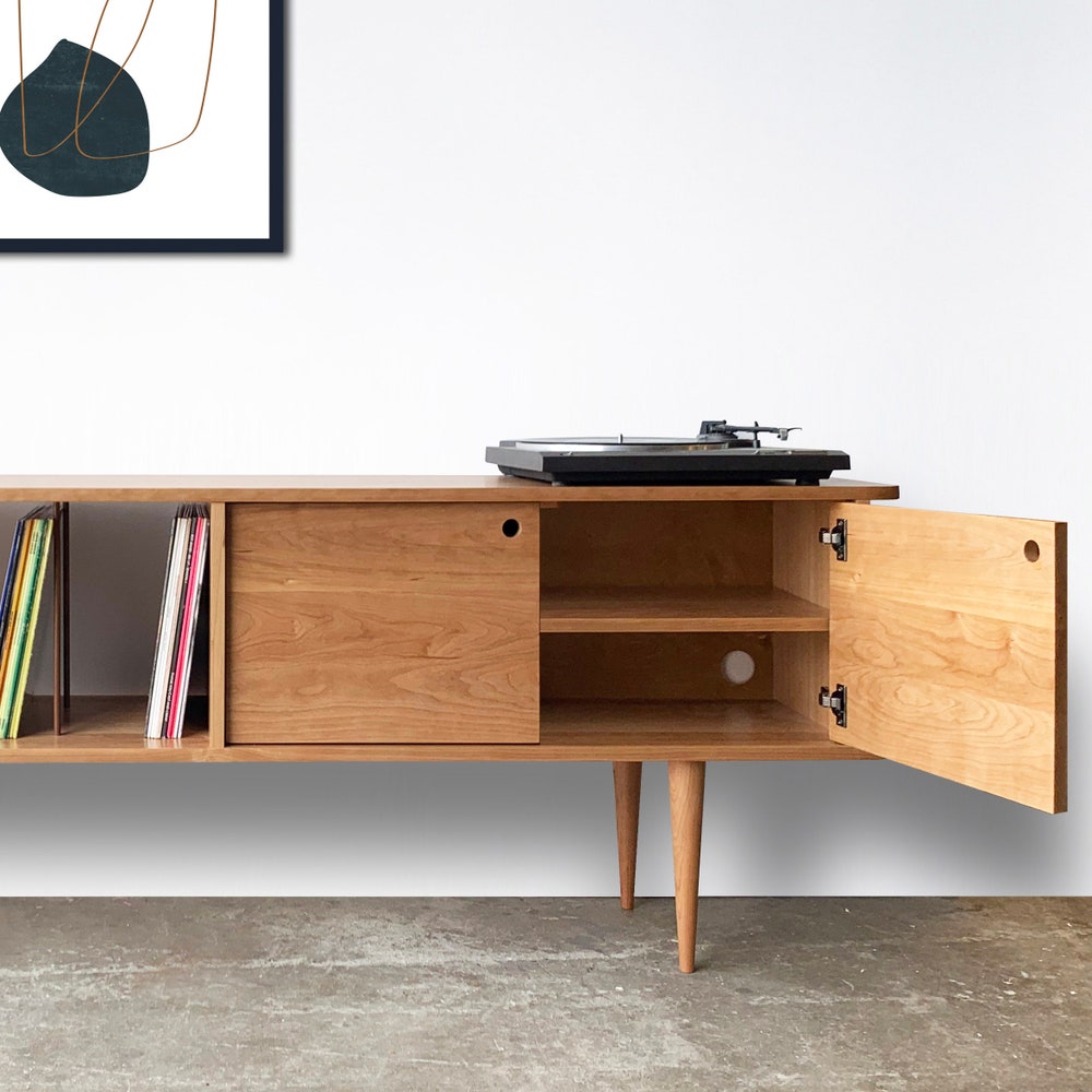 Marui Media Console - Solid Cherry - Clear Finish - In Stock!!! - Image 5