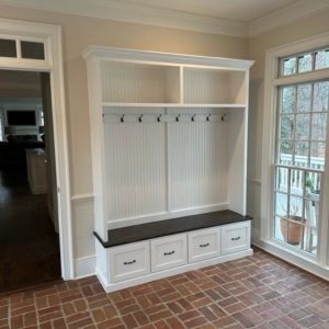 il_1000x1000.5137403310_nrfy-1.jpg Nashville Entryway Shoe Storage Bench | Mudroom Bench with Cubbies | 4-Section Organizer | Rustic Farmhouse Furniture | Custom Hall Tree