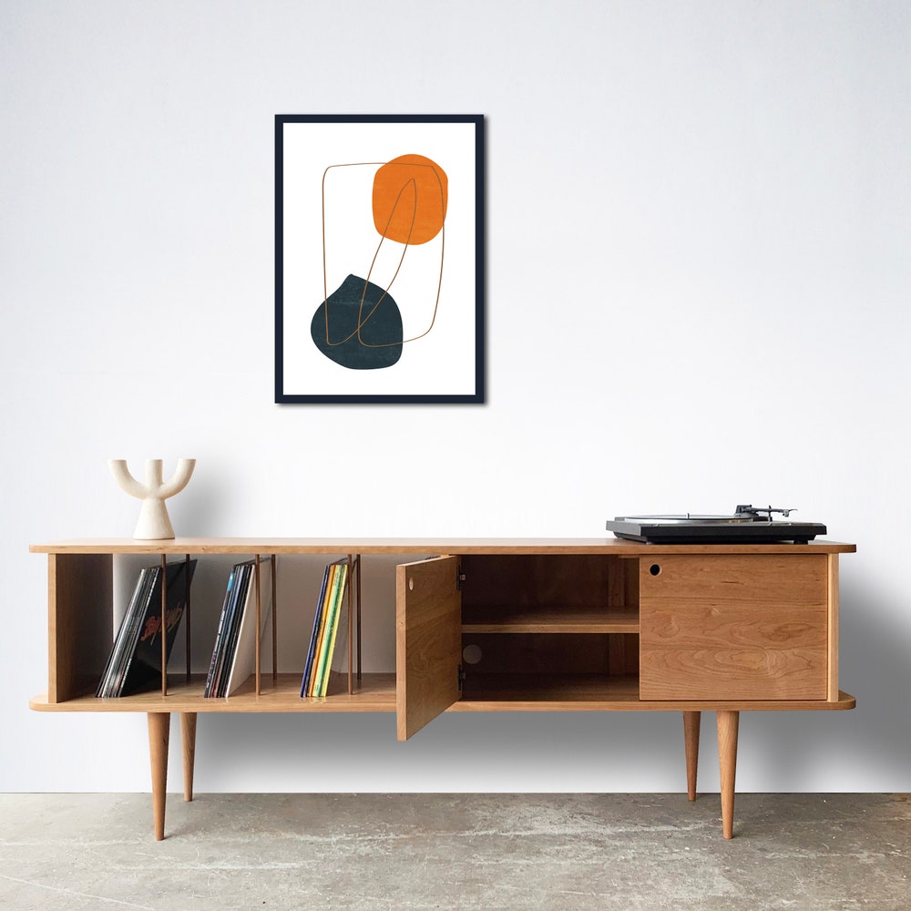 Marui Media Console - Solid Cherry - Clear Finish - In Stock!!! - Image 3