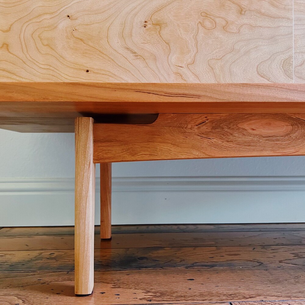 The Austen | Solid Wood | Mid-Century Modern Record Console - Image 5