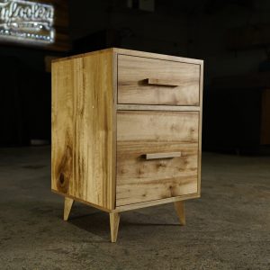 Bakewell Filing Cabinet, Modern Office Cabinet, Modern Home Office, Solid Hardwood File Cabinet (Shown in Myrtle)