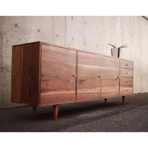 il_1000x1000.5374982403_90io.jpg Danish Modern Console, Mid-Century Modern Credenza, Modern Sideboard, Solid Wood Sideboard (Shown in Walnut)
