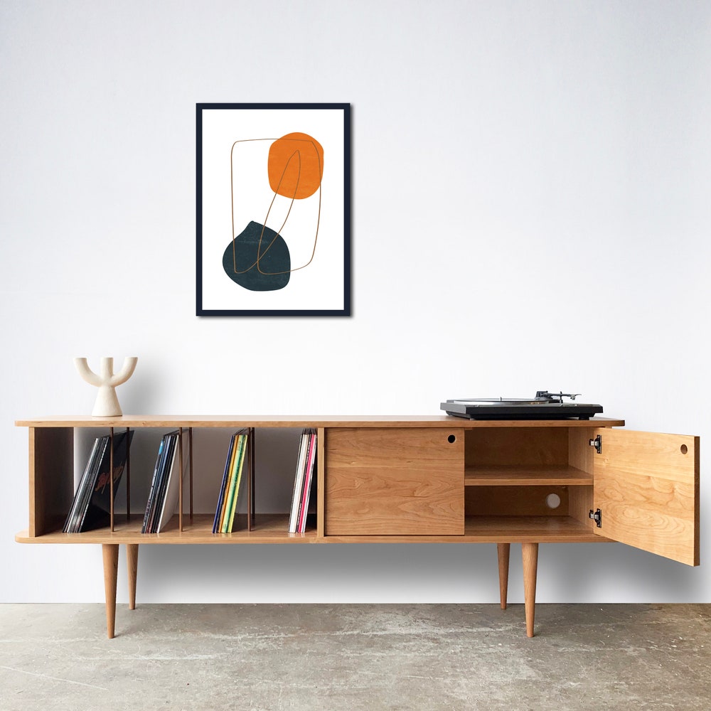 Marui Media Console - Solid Cherry - Clear Finish - In Stock!!! - Image 2