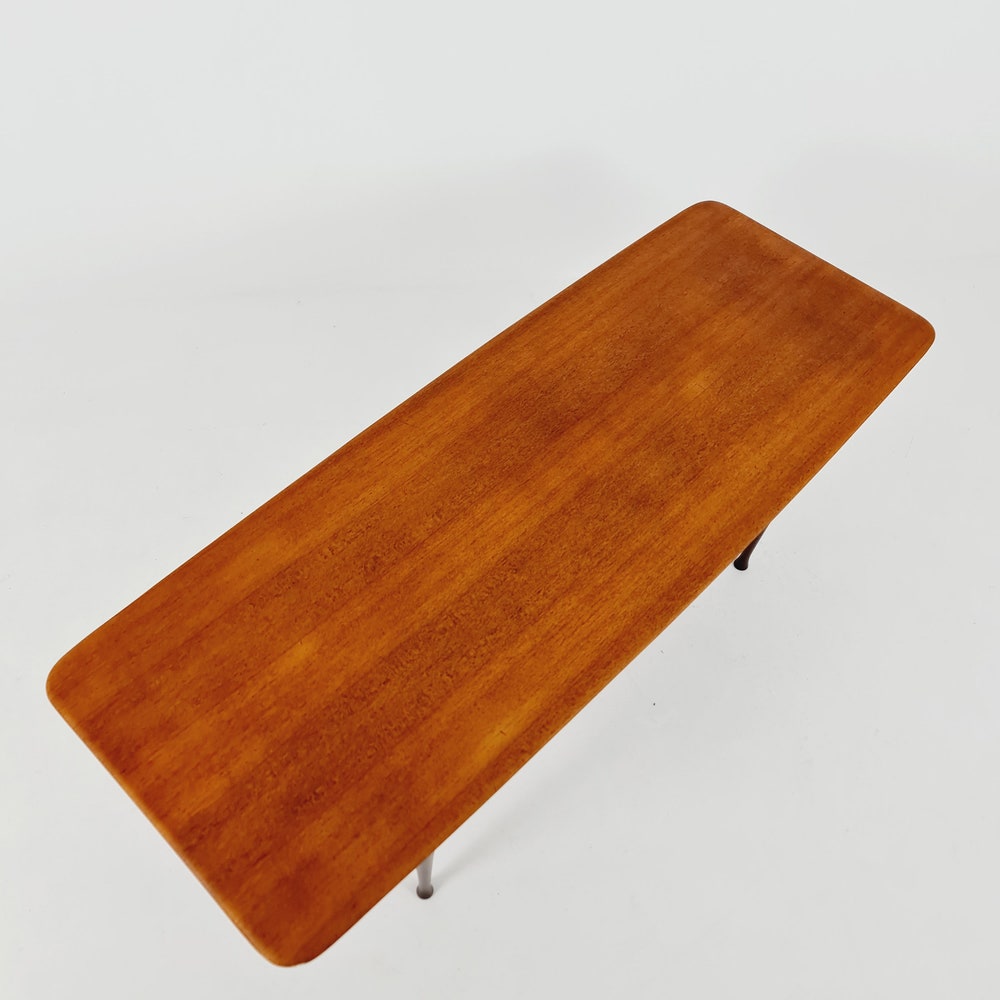 Midcentury Swedish teak coffee table, 1960s - Image 4