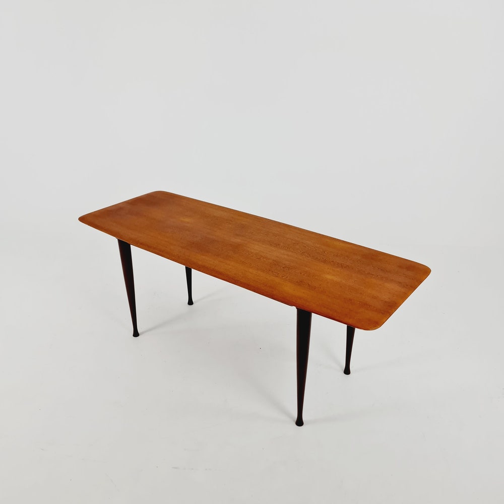 Midcentury Swedish teak coffee table, 1960s - Image 8
