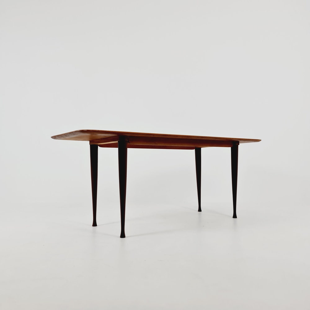 Midcentury Swedish teak coffee table, 1960s - Image 3
