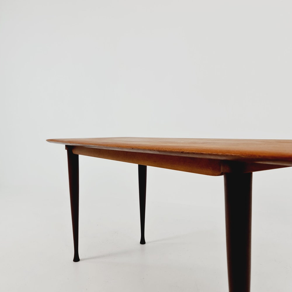 Midcentury Swedish teak coffee table, 1960s - Image 9