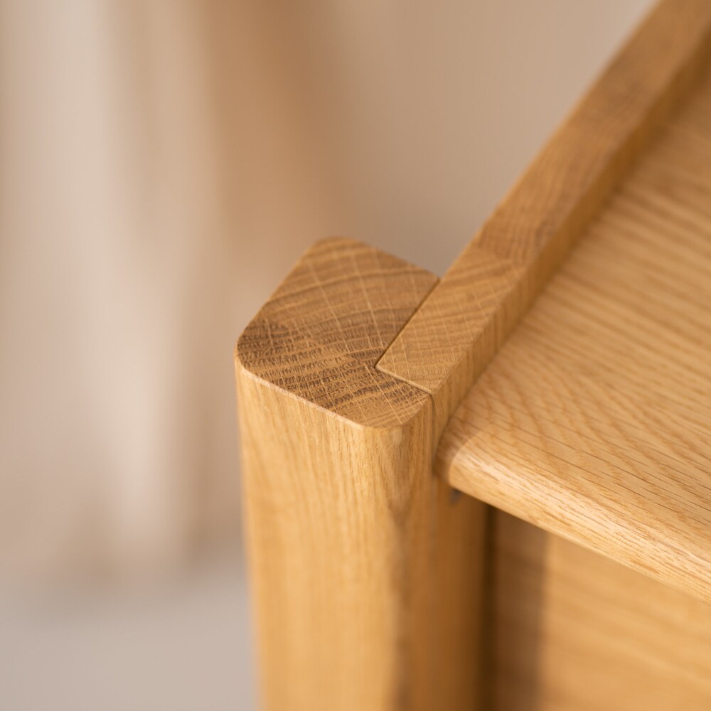 JAMM LOW 160 - record player stand with storage made of solid oak wood - Image 10