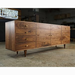 il_1000x1000.5596310352_qml8.jpg Danish Modern Console, 8 Drawer, Modern Solid Hardwood Sideboard, Modern Credenza (Shown in Walnut)