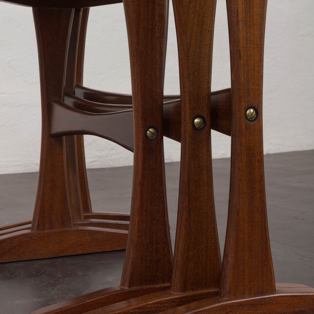 Kai Kristiansen rosewood nesting tables for Vildbjerg Möbelfabrik, Denmark 1960s - Image 8