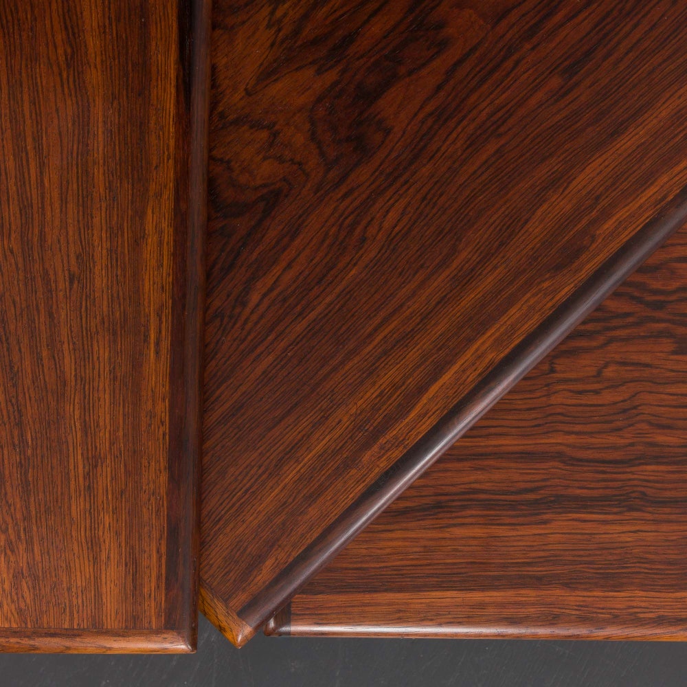 Kai Kristiansen rosewood nesting tables for Vildbjerg Möbelfabrik, Denmark 1960s - Image 10