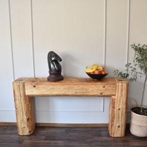 il_1000x1000.5664567000_q8uh.jpg Old beam console table unique wood rustic loft country style organic reclaimed barn wood entryway table side table modern chic MFW design
