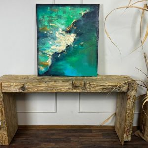 il_1000x1000.5675081524_qbie.jpg Old beam console table unique dovetail joint old wood rustic style table loft organic reclaimed barn wood entryway table natural boho MFW