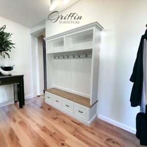 il_1000x1000.5801875336_q9jg-2.jpg Nashville Entryway Shoe Storage Bench | Mudroom Bench with Cubbies | 4-Section Organizer | Rustic Farmhouse Furniture | Custom Hall Tree