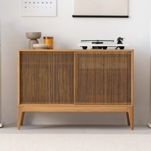 il_1000x1000.5813232324_q9b0-1.jpg TONN 101 - Record player stand, vinyl record storage made of solid oak wood