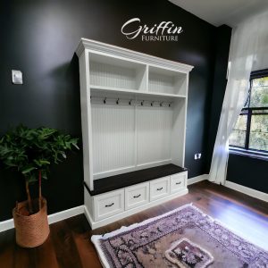 il_1000x1000.5849951583_c49s.jpg Nashville Entryway Shoe Storage Bench | Mudroom Bench with Cubbies | 4-Section Organizer | Rustic Farmhouse Furniture | Custom Hall Tree