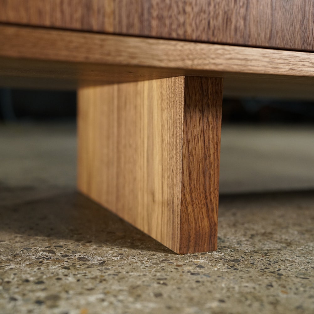 Elwell Buffet, 1 Drawer, Modern Sideboard, Modern Solid Wood Buffet (Shown in Walnut) - Image 6