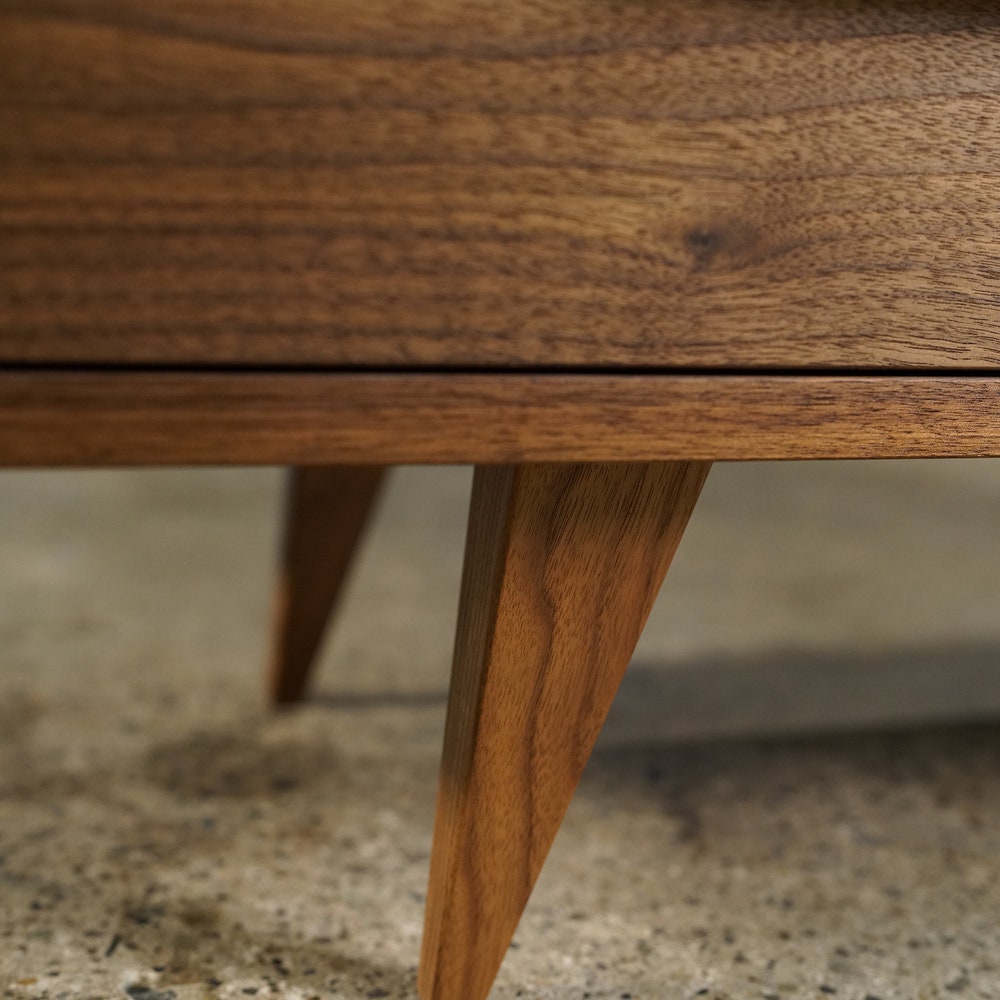 Fullstack Bookcase - Double Wide, 45"W, Modern Bookshelf, Vinyl Bookcase (Shown in Walnut) - Image 6