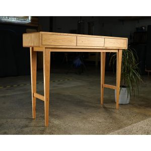 il_1000x1000.5933902838_by1l.jpg Legard Sofa Table, Modern Entryway Table, Modern Console Table, Wood Rectangular Entry Table, 3 Drawer (Shown in Cherry)