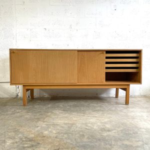 il_1000x1000.6023709332_sqmr.jpg Danish Mid Century Modern Oak Credenza or Media Console